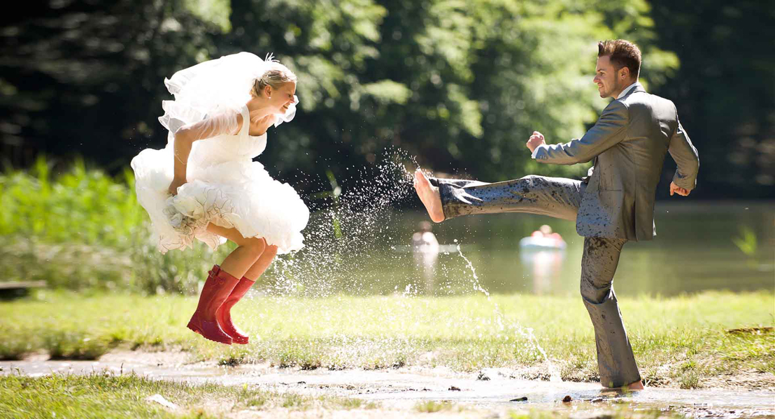 Hochzeitsfotos und Hochzeitsfilme aufgenommen in der Nähe von Heidelberg vom Fotostudio BlickFang2 aus Weinheim und Andernach