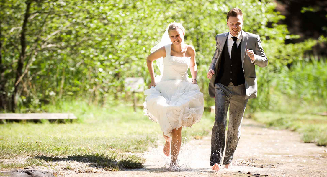 Hochzeitsfotos und Hochzeitsfilme aufgenommen in der Nähe von Heidelberg vom Fotostudio BlickFang2 aus Weinheim und Andernach