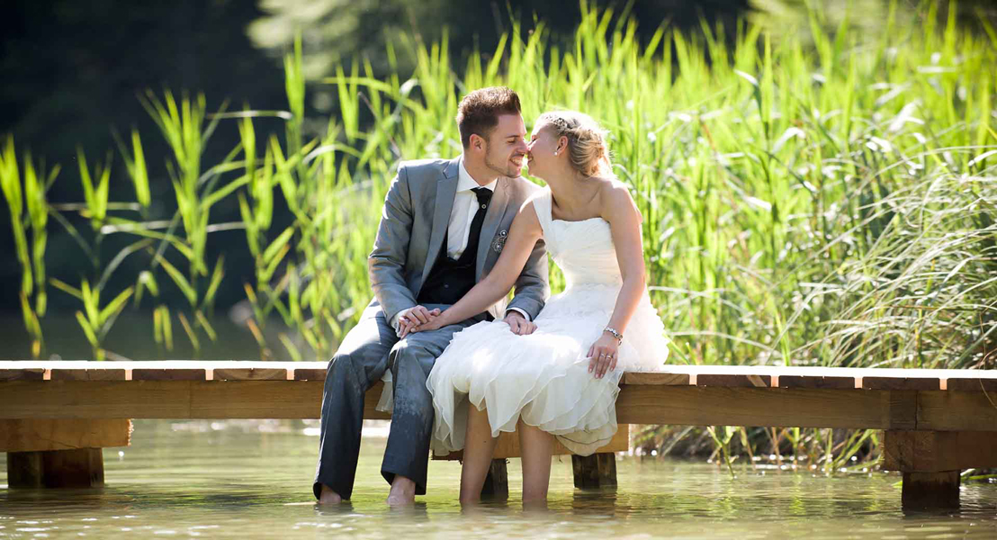 Hochzeitsfotos und Hochzeitsfilme aufgenommen in der Nähe von Heidelberg vom Fotostudio BlickFang2 aus Weinheim und Andernach