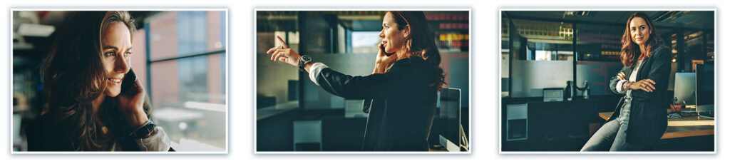 3er-Serie - Archetektin im Büro