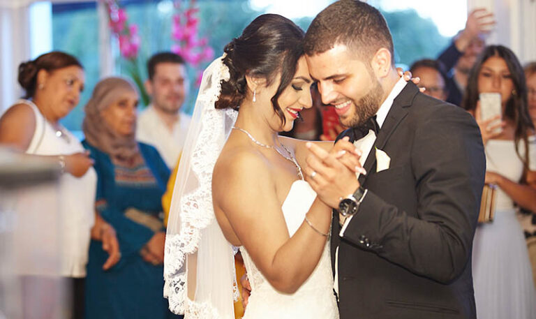 Hochzeitsfeier: Eröffnungstanz im Mannheim Restaurant Bootshaus