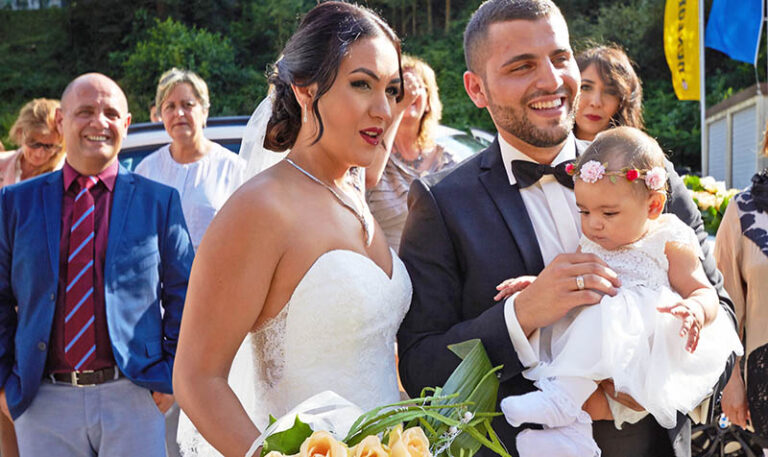 First Look: Abholen der Braut